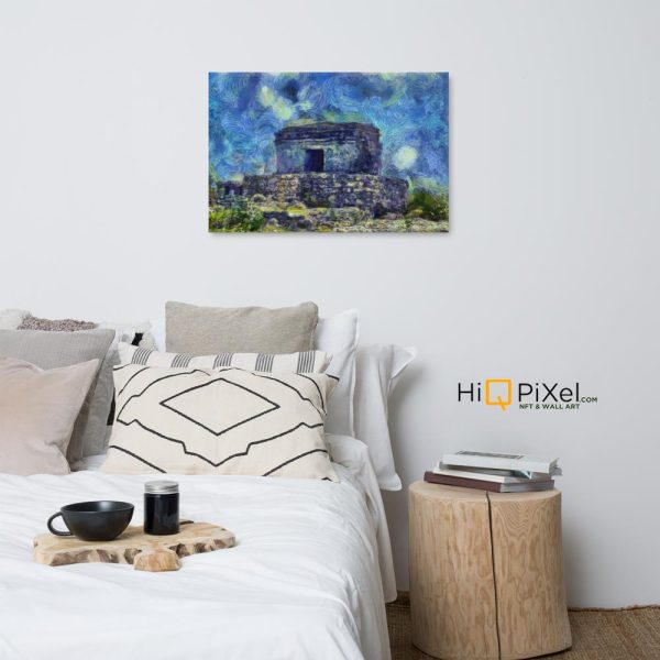 Tulum Mayan Civilization | Canvas Wall Art #W019 | Ancient Series