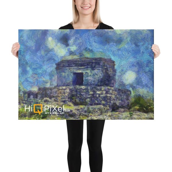 Tulum Mayan Civilization | Canvas Wall Art #W019 | Ancient Series